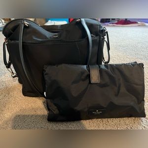 SOLD Kate Spade Diaper Bag with changing pad